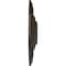 Ekena Millwork Traditional Ceiling Medallion (Fits Canopies up to 4"), 14 3/4"OD x 1 3/4"P, Stone Hearth Crackle CM14TRSHC - alternate 4